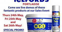 Come see us at Telfords Portlaoise 24th – 25th – 26th May 2018