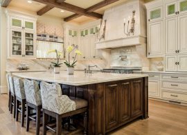 The best way to attach granite corbels to a granite countertop.