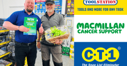 CT1 and Toolstation raise almost £74,000 for MacMillan Cancer Support!
